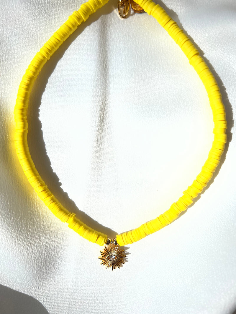 M3 COLOR GOLD SUN NECKLACE