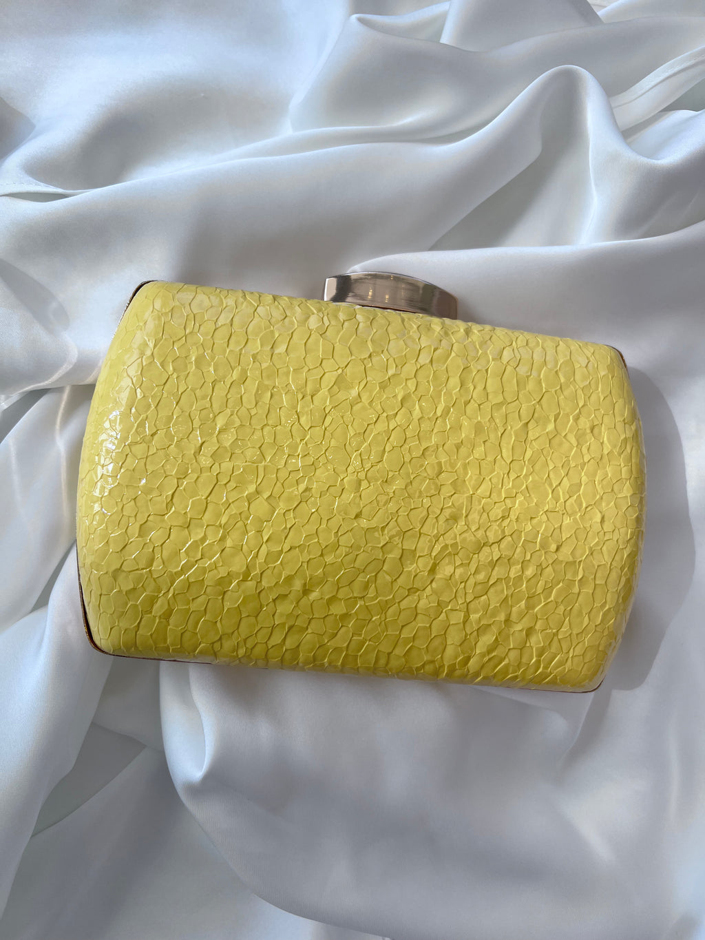 CROCO CLUTCH BAG