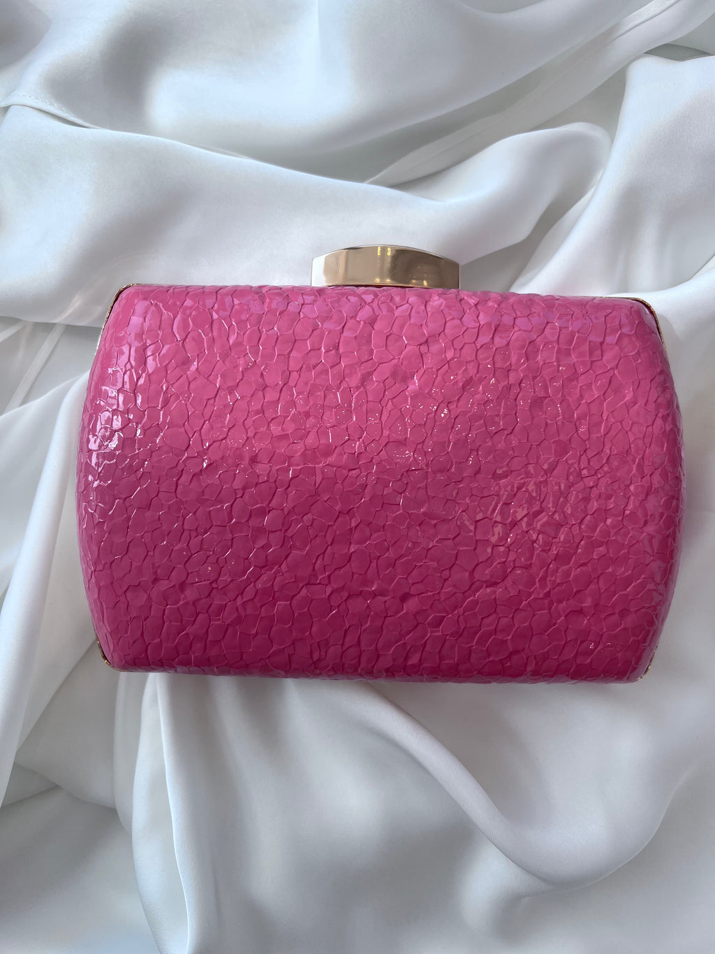 CROCO CLUTCH BAG