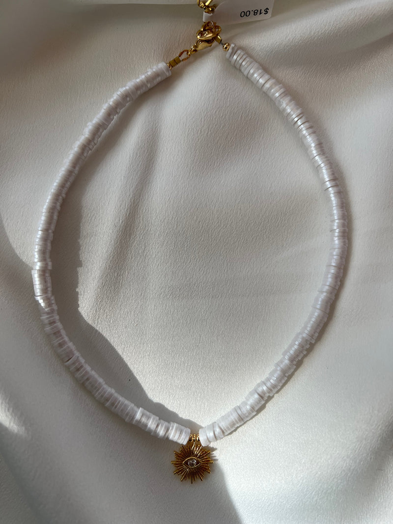 M3 COLOR GOLD SUN NECKLACE