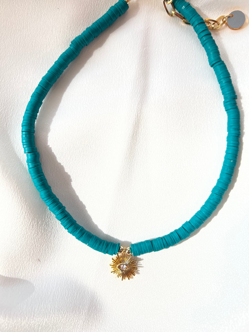 M3 COLOR GOLD SUN NECKLACE