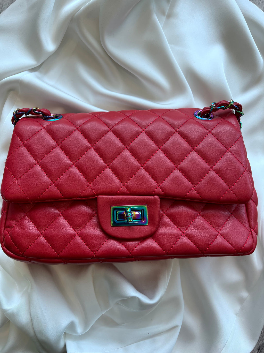 Green/Red Purse