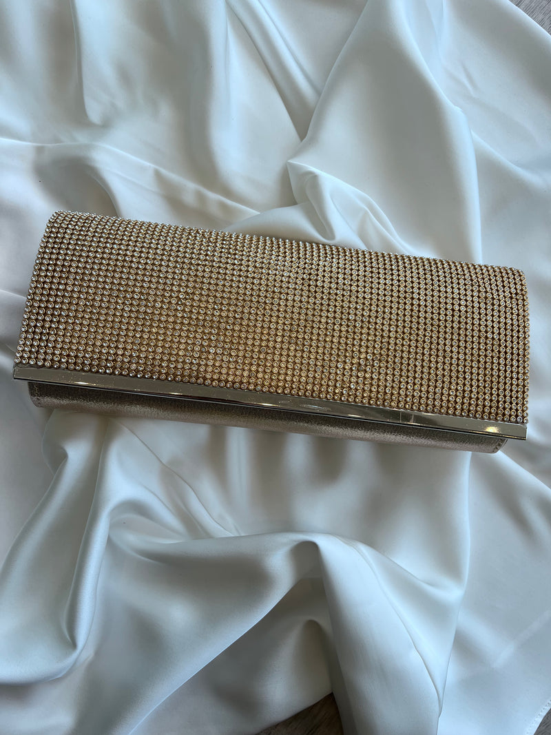 RHINESTONE CLUTCH